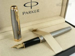 PARKER SONNET Cisele pióro lite srebro GT