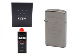 Zapalniczka ZIPPO Z20492 Black Ice Slim benzyna GRAWER