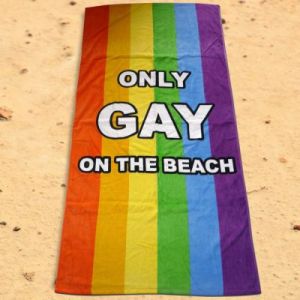 Ręcznik Only Gay On The Beach