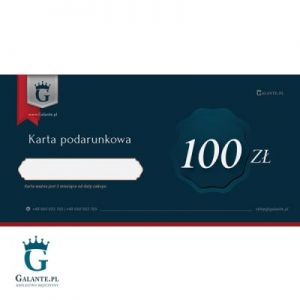 Karta podarunkowa o wartości 100 zł