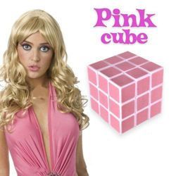 Kostka dla blondynek Pink Cube