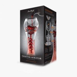 Twister - Szklany Aerator do Wina