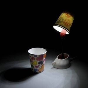 Kawowa lampka na USB