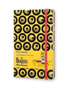 Notes Moleskine The Beatles limitowana edycja L żółty