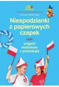 Niespodzianki z papierowych czapek czyli origami modułowe z prostokąta