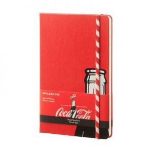 Notes Coca Cola limitowana edycja 2015 L w linie słomka