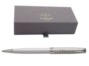 Parker SONNET CT Długopis Metal&Pear w eleganckim etui GRAWER