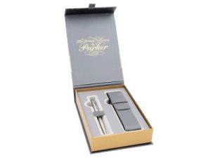 Parker SONNET CT Długopis Stainless Steel GRAWER