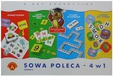 Sowa Mądra Głowa Poleca 4W1 Zestaw A