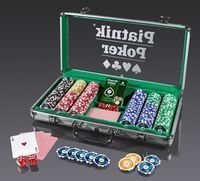 Piatnik Poker Alu-Case - 300 żetonów 14g