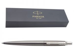 Długopis PARKER Jotter PRM Oxford Gray Pinstripe CT - PARKER Jotter PRM Oxford Gray Pinstripe