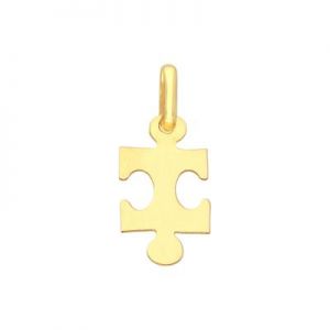 ﻿wisiorek ﻿złoty mały PUZZLE