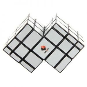 Cube Twist Mirror Twins Silver