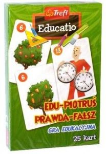 TREFL Karty Edu Piotruś Prawda czy Fałsz