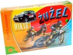 Żużel / Dakar 2 gry planszowe