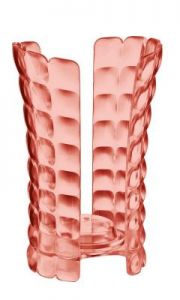 Dyspenser jednorazowych kubków Tiffany jasnoróżowy