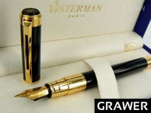 Pióro WATERMAN Perspective czarny GT GRAWER