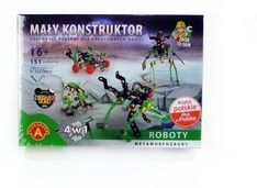 Mały konstruktor 4 w 1 Roboty