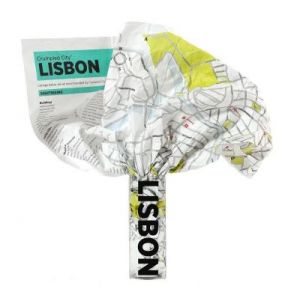 Mapa Crumpled City Lizbona
