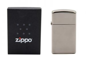 Zapalniczka ZIPPO Black Ice Slim GRAWER ZDJĘĆ