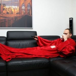 Koc z rękawami