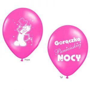 Balony Gorączka Panieńskie Nocy - Różowe