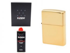 Zapalniczka ZIPPO 254 B High Polish Brass Benzyna GRAWER