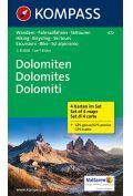 Dolomiten / Dolomity. Mapa w skali  1:35 000