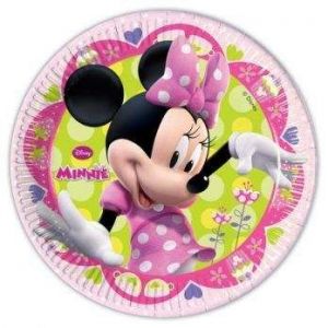 Talerze papierowy Minnie 8 szt.