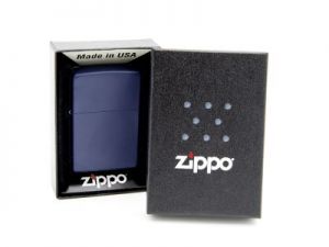 Z239 Zippo Navy Blue Matte Prezent z GRAWEREM