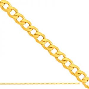 ﻿50cm łańcuszek złoty typu 
pancerka
