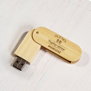 Old No. - grawerowany pendrive - Pendrive