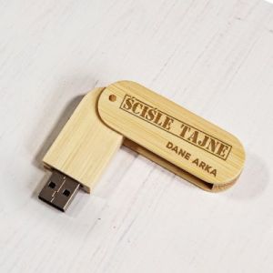 Ściśle tajne - grawerowany pendrive - Pendrive