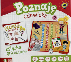 Poznaję człowieka Książka + gra edukacyjna - Praca zbiorowa